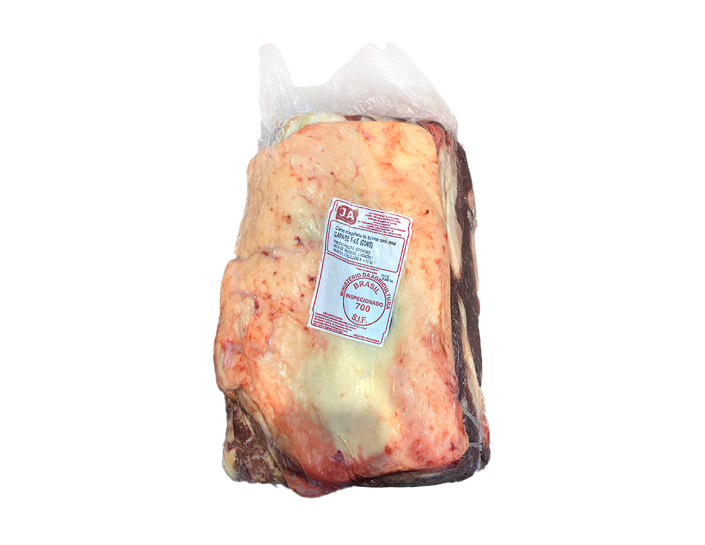 CAPA DE FILÉ BOVINA CONGELADA JORDANÉSIA 3 KG (CX 25 KG)